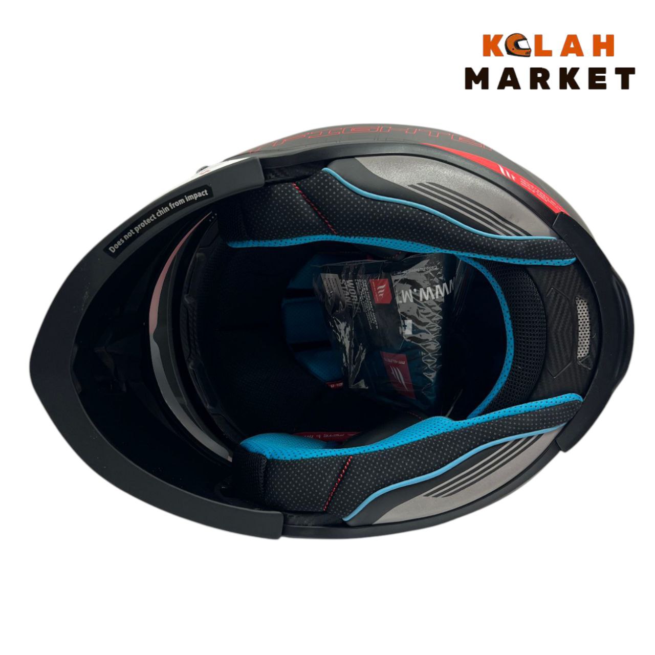 کلاه کاسکت استریت فایتر mt ام تی مشکی نارنجی - Image 5