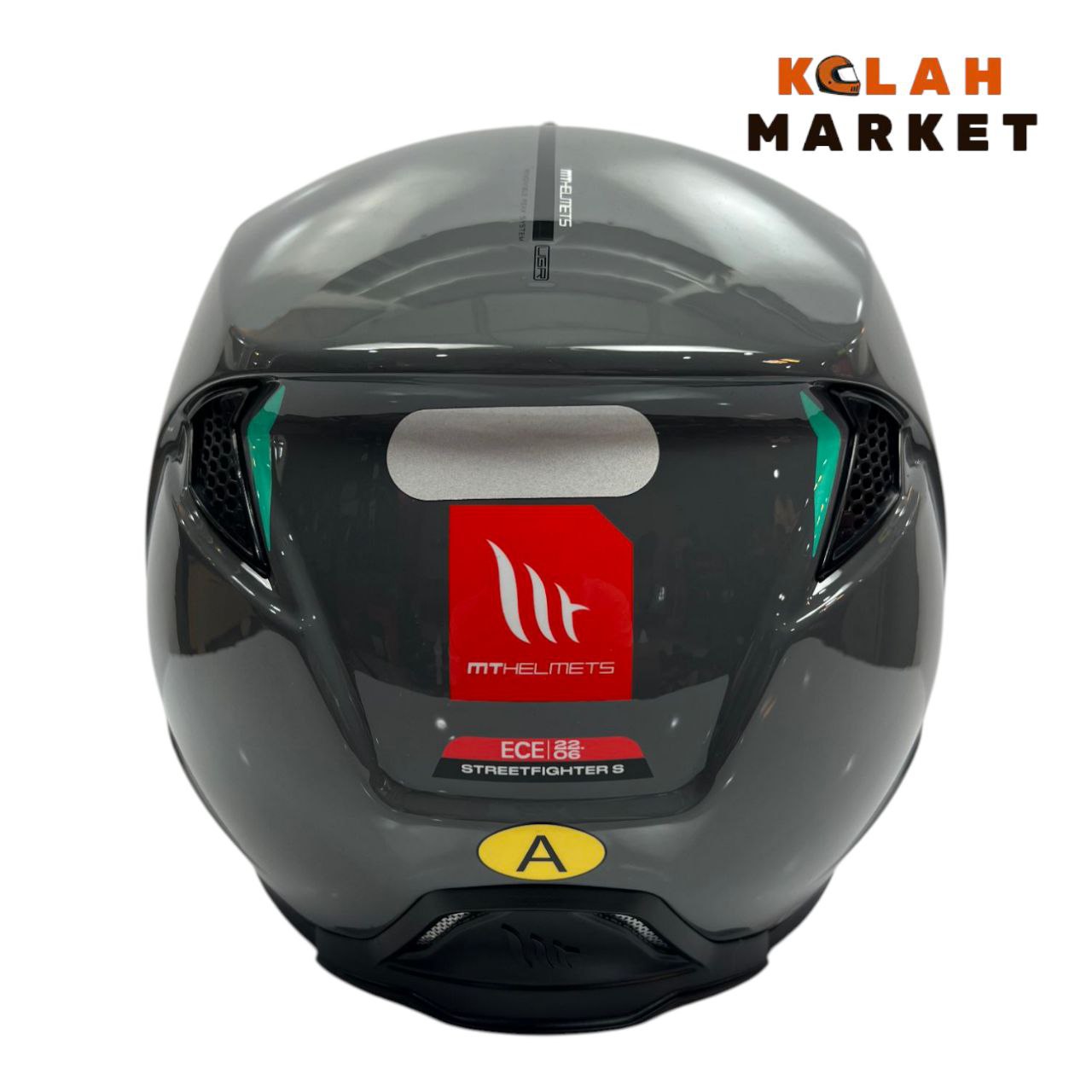 کلاه کاسکت استریت فایتر mt ام تی طوسی براق - Image 2