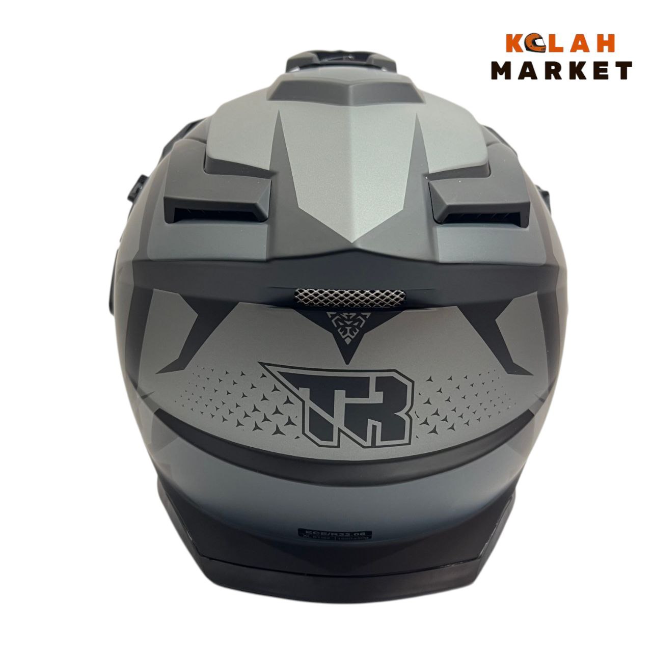 کلاه کاسکت اندرویی تایگر Tiger مشکی طوسی jt1 - Image 2