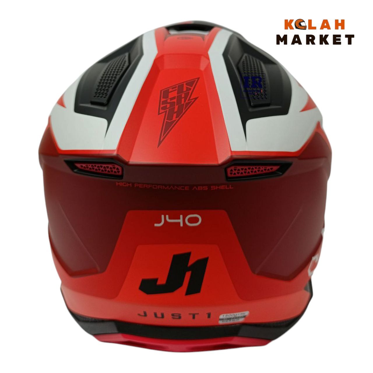 کلاه کاسکت کراسی جاست وان just1 j40 مشکی قرمز - Image 2
