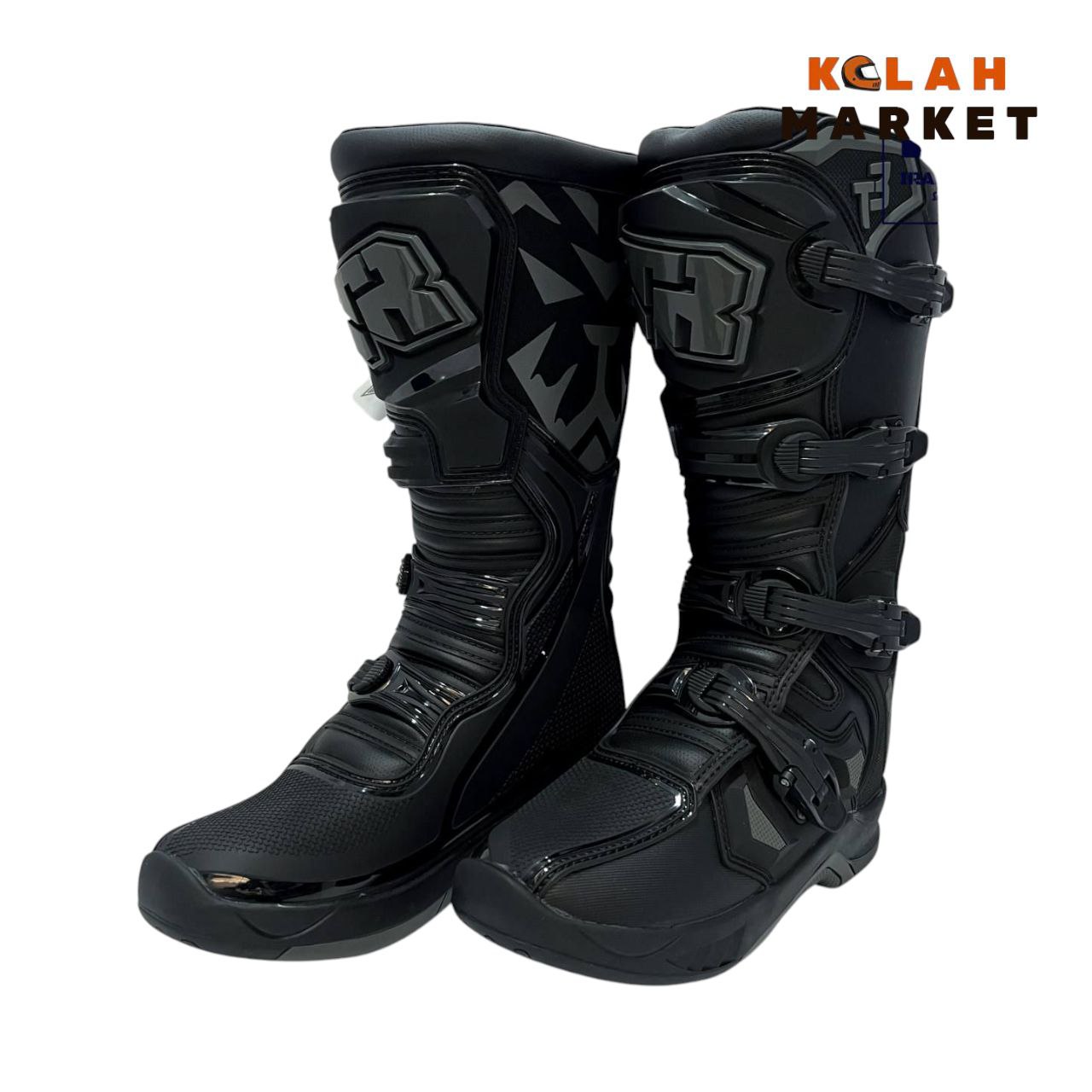 پوتین کراسی موتور سواری تایگر Tiger T3 مشکی - Image 6