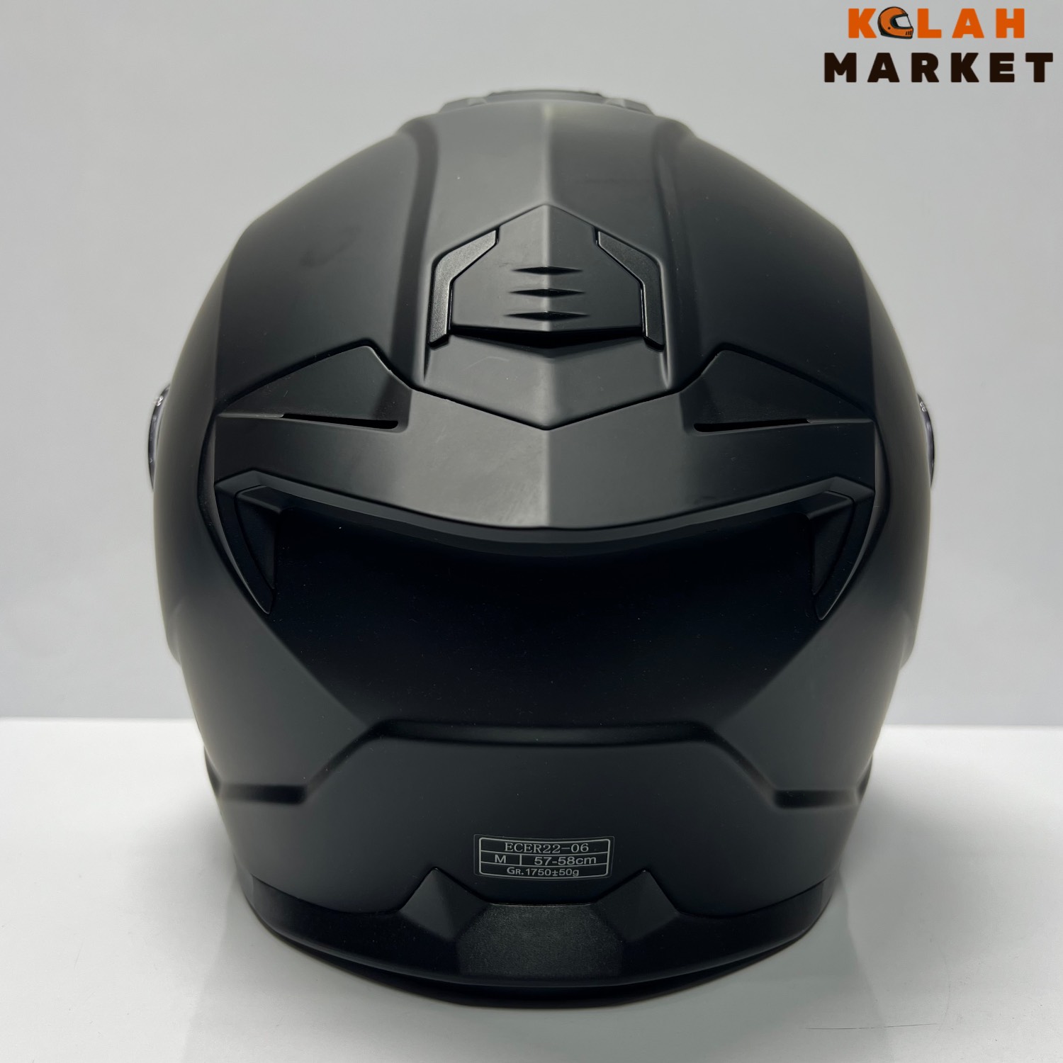 کلاه کاسکت فک متحرک بیون Beon مشکی مات کد 711 - Image 6